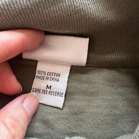 Wild Palms Mock Neck Sweatshirt - Picture 8 of 11